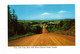 LONG RIVER, Prince Edward Island, Canada, View Down The Long River Hill, Older 4x6 Chrome Postcard - Andere & Zonder Classificatie