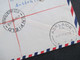 Australien 1963 Einschreiben Luftpost Enfield South Australia über Adelaide Nach Braunschweig Geschrieben Blair Athol - Cartas & Documentos
