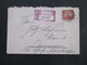 USA 1922 Nr. 279 EF Verwendet 1926 Registered Letter über Cöln Nach Pirmasens Rückseitig 7 Stempel SST Pirmasens - Brieven En Documenten