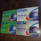 Phillipines-globe Handyphone-(p250,300,500)-(set C)-(4cards)-(looking Out Side Date)-used Card +3card Prepiad Free - Philippines