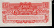 British Banknoten 5 Verschiedene Per 10 Stück Each 10 Items Ten Shilling BB 6 - British Troepen & Speciale Documenten