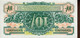 British Banknoten 5 Stück With Ten Shilling BB 6 - British Troepen & Speciale Documenten