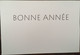 Carte De Voeux Double "Bonne Année" Mairie De Blanquefort (33 Gironde), 2001, - Blanquefort