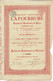 Titre Ancien - - Société Anonyme La Fourrure - Tannerie & Teinturerie De Peaux -Titre De 1895 - - Textile