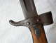 Baïonnette Berthier 1892 Lame Recoupée Outil Plat - Knives/Swords