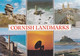 1468 - Großbritannien - Cornish Landmarks , Cheesewring , Longships Lighthouse , Truro Wheal Coates Mine , Goonhily Down - Land's End