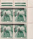 Variété Algerie, Timbres Taxe De France Surchargés EA T54-T58 Surcharge Typographique De Tlemcen Neufs** Blocs De 4/b4 - Autres & Non Classés