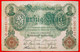 • REICHSBANKNOTE: GERMANY ★ 50 MARK 1910! LOW START ★ NO RESERVE! - 50 Mark