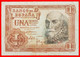 • ALVARO DE BAZAN (1526-1588): SPAIN ★ 1 PESETA 1953 SHIP CRISP! LOW START ★ NO RESERVE! - 1-2 Pesetas