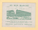 Chromo Au Bon Marche (16x11.5cm) - La Blanchisseuse - Au Bon Marché