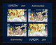 ROMANIA 1832e, 2009,  EUROPA 2009 Stamps - Astronomy, Pair Of Blocks Of 2 Series - Otros & Sin Clasificación