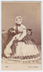 Antique Photo / Foto 1865 - CDV - Julius Gertinger - Vienna / Wien - Austria / Osterreich - Elderly Lady - Old (before 1900)