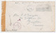 WW2 - 1943 - APO 700 ORAN ALGERIE US ARMY POSTAL OFFICE En FRANCHISE Sur Lettre CENSORED EXAMINER 2166 > SUSSEX - WW2