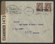 ARGENTINE Pli Par Avion En 1941 Pour La France Par Voie Maritime + La Censure Anglaise Des Bermudes (voir Description) - Covers & Documents