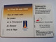 MONACO CHIPCARD  50 UNITS 12E JOURNEE MONDIALES DE LA JEUNESSE PARIS 1997      Fine Used Card   ** 3950 ** - Monace