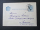 Rumänien 1898 Ganzsache P33 Auslandskarte Stempel Braila Nach Swansea England Gesendet - Brieven En Documenten