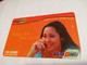 VIETNAM  100.000 D  LADY ON PHONE   PREPAID  Fine Used Card      **4009** - Viêt-Nam