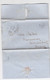 Stampless Cover And Letter, Winchester Va. To Harrisonburg Virginia, 3c Paid Circle, 1854 - …-1845 Prefilatelia