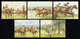 IRELAND 1996 Irish Horse Racing: Set Of 5 Postcards MINT/UNUSED - Entiers Postaux