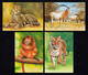 IRELAND 1998 Endangered Animals: Set Of 4 Postcards MINT/UNUSED - Entiers Postaux
