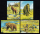 IRELAND 1999 Extinct Animals: Set Of 4 Postcards MINT/UNUSED - Enteros Postales