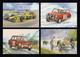 IRELAND 2001 Irish Motorsport: Set Of 4 Postcards MINT/UNUSED - Ganzsachen