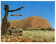 (Y 16) Australia - NT - Central Australia (2 Postcards) - The Red Centre