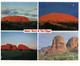 (Y 16) Australia - NT - Central Australia (2 Postcards) - The Red Centre