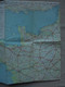 Ancien - Carte Routière - Hallwag - France - Avril 1961 - Roadmaps