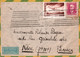 BRASIL / 1961 FOR NICE FRANCE  / VIA AEREA / AIR MAIL / PICTURE ON BACK - Covers & Documents