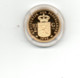 NEDERLAND 10 GULDEN GOUD 1898 WILHELMINA REPLICA PROOF ZILVER 24 KARAAT GOUD VERGULD Met Certificaat - 10 Gulden