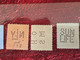 CANADA 3 TIMBRES - Perforé Perforés, Perfin Perfins, Perforatis, Perforado, Perforated, Perforata, Durchlöche - Perfins