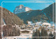 CANAZEI - VAL DI FASSA - PANORAMA CON LA NEVE E SASS PORDOI - VIAGGIATA 1989 - Otros & Sin Clasificación