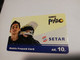 ARUBA PREPAID CARD  GSM PRIMO  SETAR   AFL 10,--    Fine Used Card  **4027** - Aruba