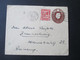 GB Schottland 1931 Ganzsachenumschlag Mit Zusatzfrankatur Stempel Edinburgh Nach Braunschweig Gesendet - Covers & Documents