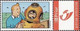 Delcampe - DUOSTAMP** / MYSTAMP**-  Tintin / Kuifje / Tim - Rackham Le Rouge - Scharlaken Rackham / (Hergé) - Philabédés (comics)