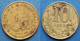 ALBANIA - 10 Leke 2000 KM# 77 Europe - Edelweiss Coins - Albanie