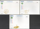 Taiwan R.O.CHINA - Maximum Card.- New Year’s Greeting Postage Stamps 2020 (3 Pcs.) - Maximumkaarten