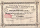 Obligation Hypothécaire De 500 Frcs - 7 % -  Société Alsacienne De Produits Chimique - Paris 1920. - Industrie