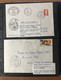 Cambodge - Lot Collection En Classeur - BPM - UNTAC, MIPRENUC, APRONUC Lettres Et Docs - 40 Photos - (L099) - Militaire Stempels Vanaf 1900 (buiten De Oorlog)