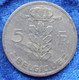 BELGIUM - 5 Francs 1963 French KM#134.1 Baudouin I (1951-1993) - Edelweiss Coins - Zonder Classificatie