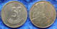 BELGIUM - 5 Francs 1988 Flemish KM#164 Baudouin I (1951-1993) - Edelweiss Coins - Sin Clasificación