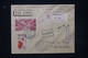 MADAGASCAR - Enveloppe En Reco. De Tananarive Pour Maroantsetra Du Voyage D'Essai Par Avion En 1949 - L 80206 - Lettres & Documents