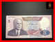TUNISIA 5 Dinars 3.11.1983 P. 79  VF + - Tusesië