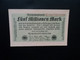 ALLEMAGNE * : 5 MILLIONEN MARK   22.8.1923     CA 104a, ** / P 105     SUP+ - 5 Miljoen Mark