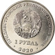 Monnaie, Transnistrie, Rouble, 2020, Handball, SPL, Copper-nickel - Moldavië