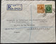 1935 LETTRE RECOMMANDEE REGISTERED COVER LONDON TO VERSAILLES FRANCE - Non Classificati