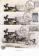 Lot 3 Cp Malle Poste 1842 - CAR-EXPOSITION DES P.T.T. Avec Cachets Philatéliques De 3 Villes Différentes De 1963-64 - Other & Unclassified