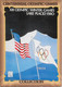 Centennial Olympic Games Atlanta 1996, Collect Card N° 59 - Poster Lake Placid 1980 - Sports D'Hiver - Luge - Trading Cards