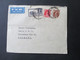 GB Kolonie Indien 1937 Air Mail Luftpostbrief Firmenumschlag Siemens (India) LTD Calcutta - Messrs Telefunken In Berlin - 1936-47  George VI
